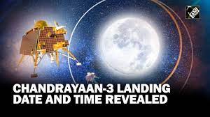 Chandrayaan 3 Live update