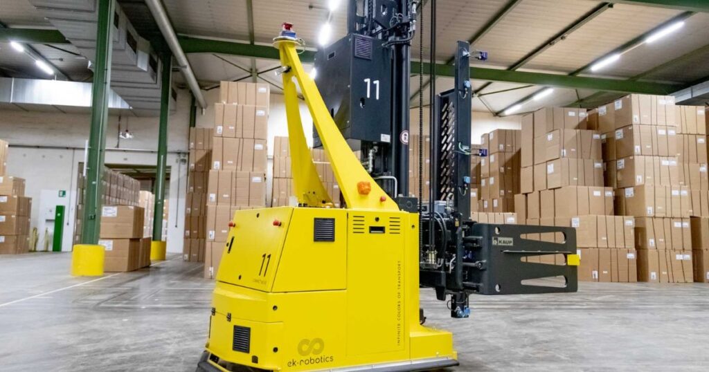 Teh Power of Automated Guided Vehicles
